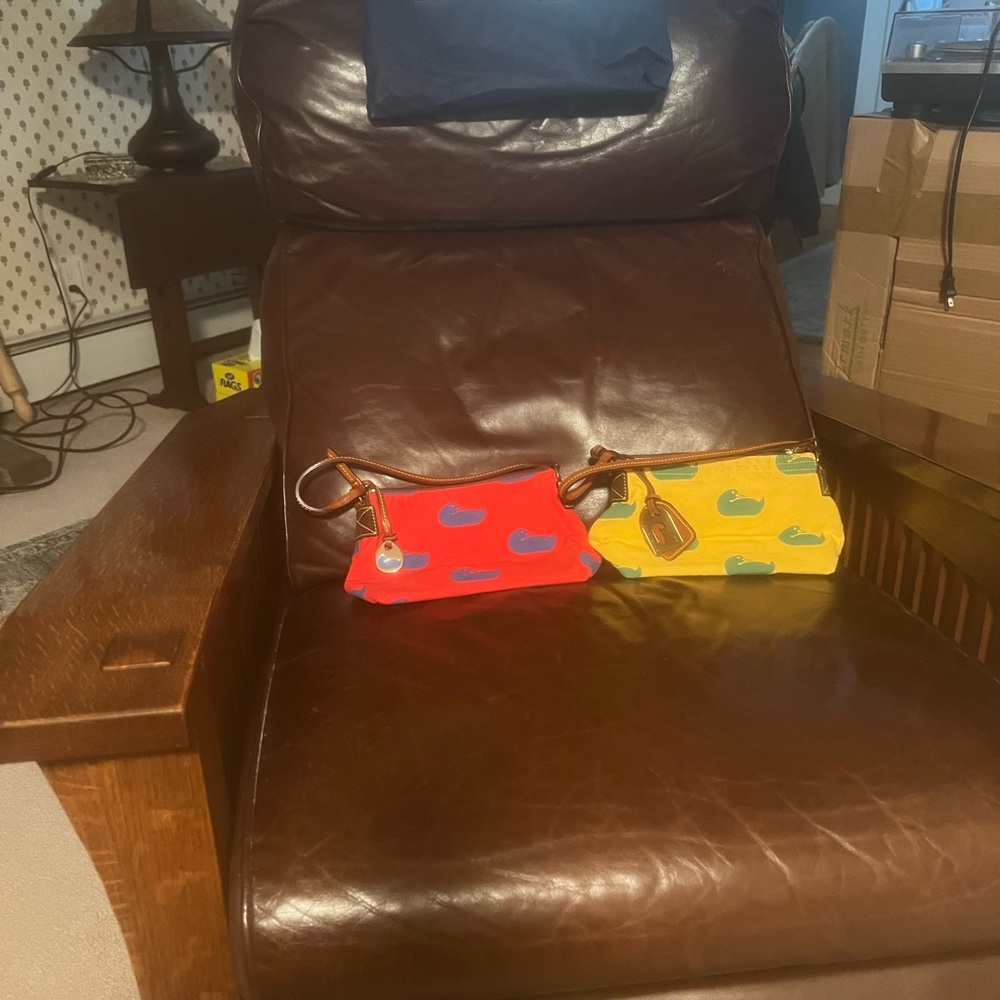 Dooney & Bourke Red and Yellow Mini Bags